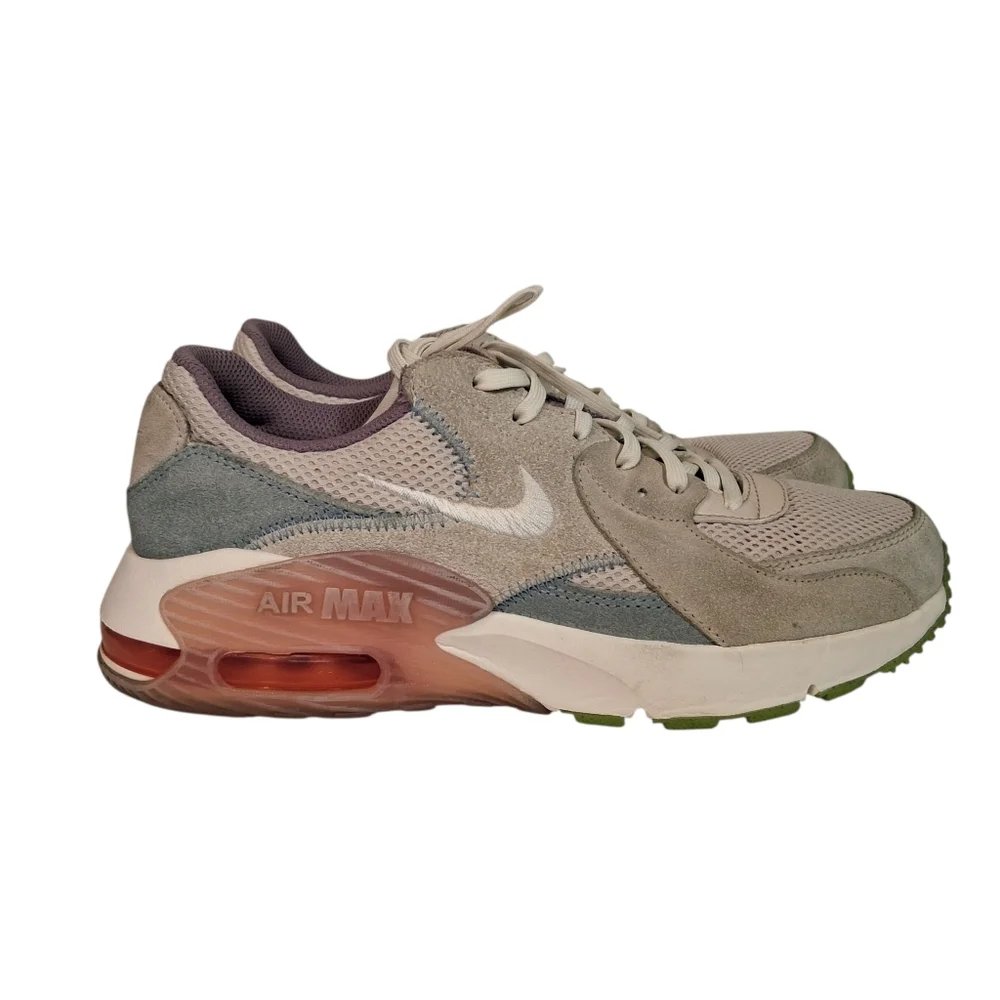Nike Air Max Women’s Size 8 Pastel Multi Suede Mesh Sneakers - Picture 6 of 8